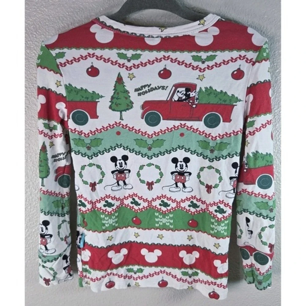 Posh Peanut Disney Christmas Pajama Bundle 2T Mickey + Grinch Bamboo‎ 2 Sets